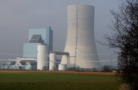 Foto: Das Kohlekraftwerk Datteln 4