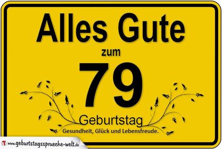Gluckwunsche zum geburtstag 79 jahre