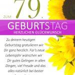 Gluckwunsche zum geburtstag 79 jahre