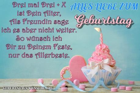 Geburtstagswunsche freundin aus der ferne