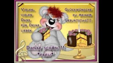 Geburtstag danksagung lustig