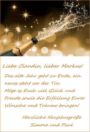 Gute wunsche zum neuen jahr geschг¤¦tlich