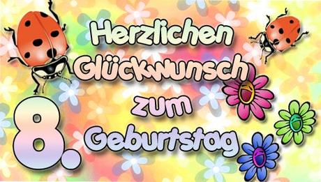 Gluckwunsche zum 8 geburtstag kostenlos