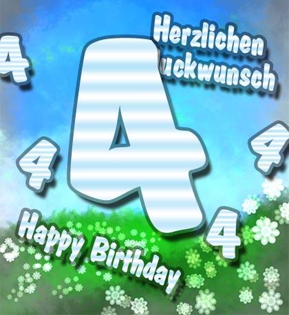 Geburtstagswunsche fur 4 jahrige enkelin