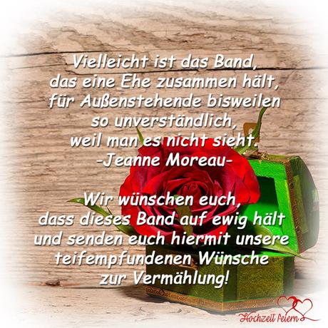 Ich wunsche euch zur hochzeit