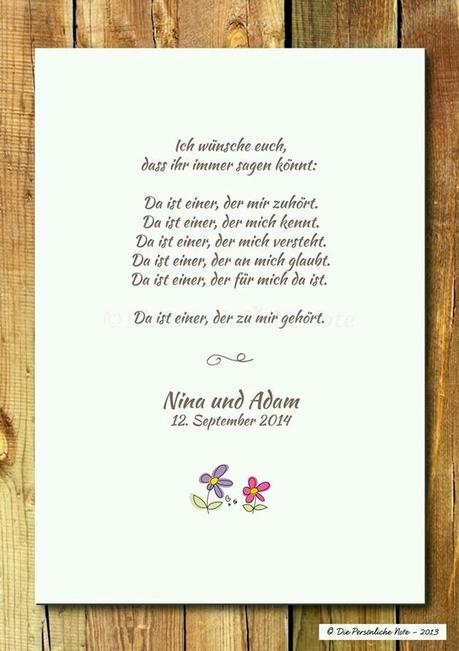 Ich wunsche euch zur hochzeit