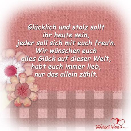 Ich wunsche euch zur hochzeit