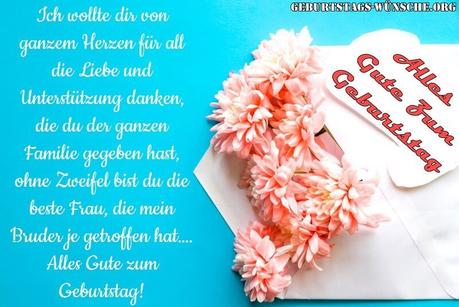Geburtstagswunsche fur schwagerin