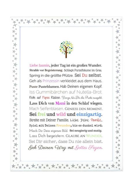 Wunsche fur taufe madchen