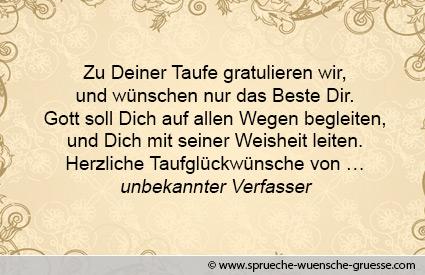 Wunsche fur taufe madchen