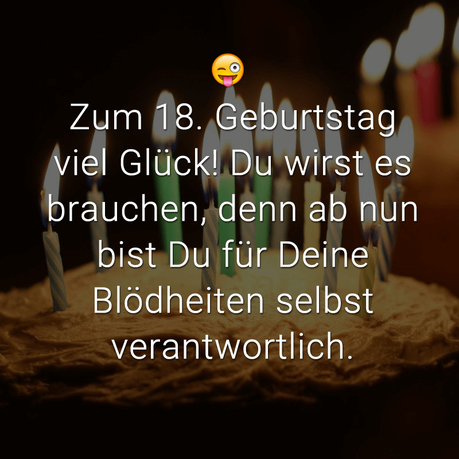 Gluckwunsche zum 18 geburtstag von patentante