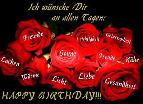 Ich wunsche dir einen wunderschonen geburtstag