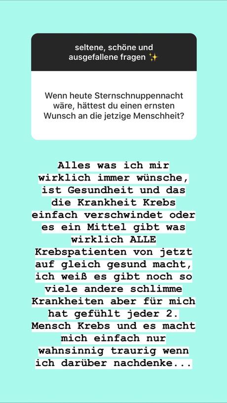 Wunsche fur krebspatienten