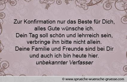 Konfirmation wunsche beste freundin
