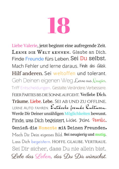 18 geburtstagswunsche texte
