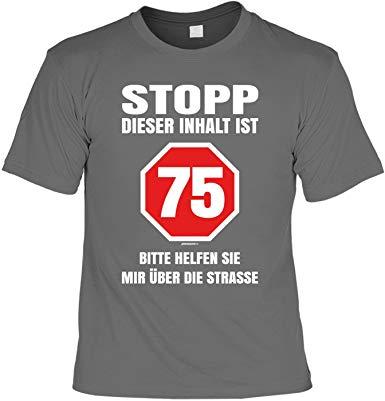 Spruche zum 75 geburtstag mann lustig