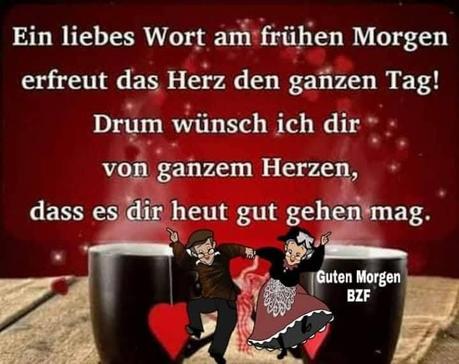 Guten morgen wunsche liebe