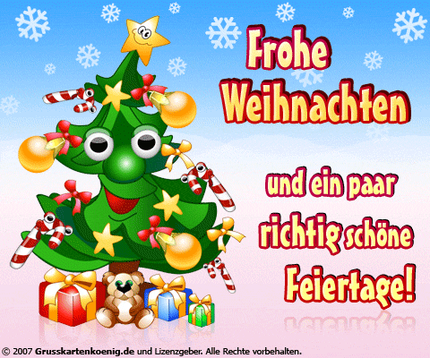 Ich wunsche allen schone weihnachten