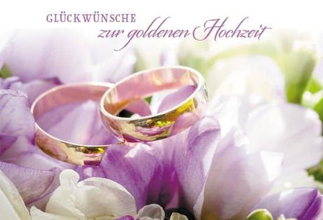 Goldene Hochzeit Bilder für WhatsApp:  Zeichne deine Glückwünsche!