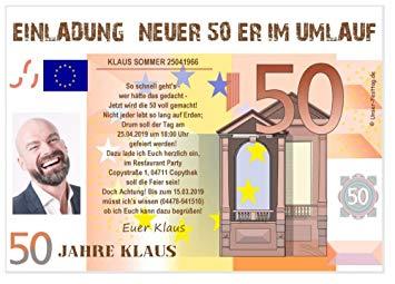 Text fur einladung geburtstag 50