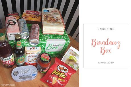 Brandnooz Box - Januar - unboxing