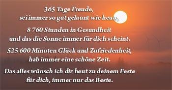 Reime zum geburtstag 40