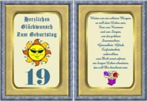 Geburtstagswunsche 19 geburtstag