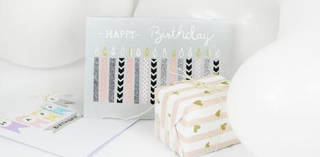 Schone karten zum geburtstag selber basteln