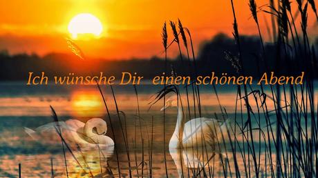 Ich wunsche euch ein schonen abend
