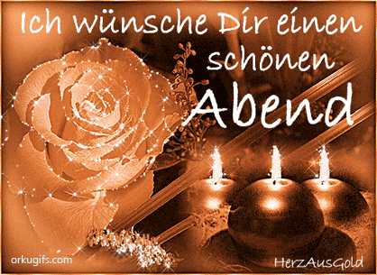 Ich wunsche euch ein schonen abend