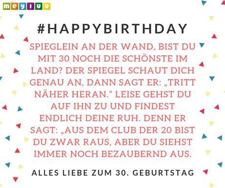 Gluckwunsche zum dreiгџ©gsten geburtstag