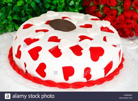 Valentinstag herz muffins