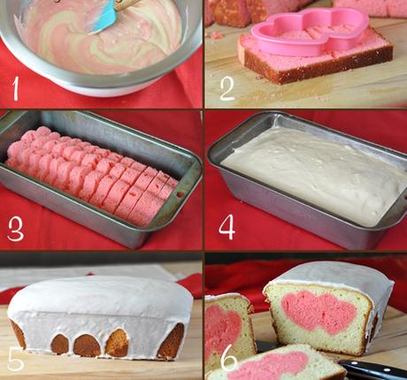 Valentinstag herz muffins