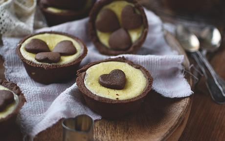 Valentinstag herz muffins