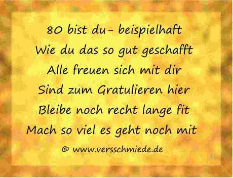 Gluckwunsche zum geburtstag 80 jahre