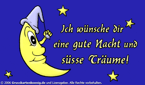 Ich wunsche dir eine gute nacht kroatisch