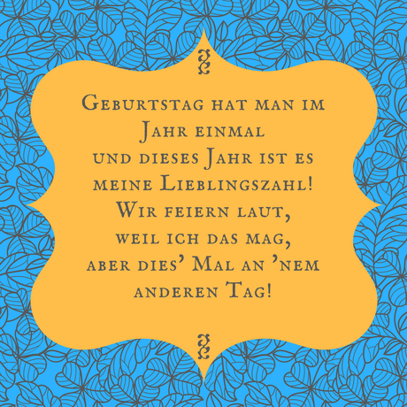 Geburtstag nachfeiern ideen