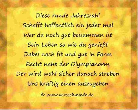 Spruch geburtstag rund