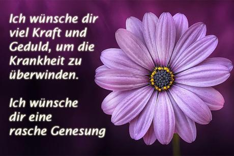 Herzliche wunsche zur genesung