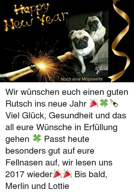 Ich wunsche guten rutsch ins neue jahr