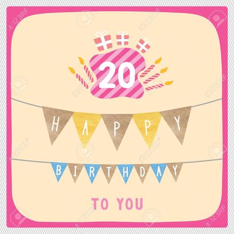 Text karte 20 geburtstag