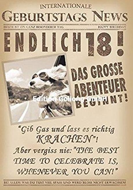 Gluckwunsche zum 18 geburtstag nachtraglich