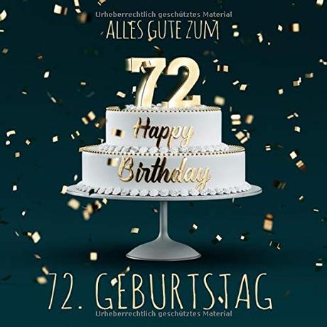 Geburtstagswunsche zum 72