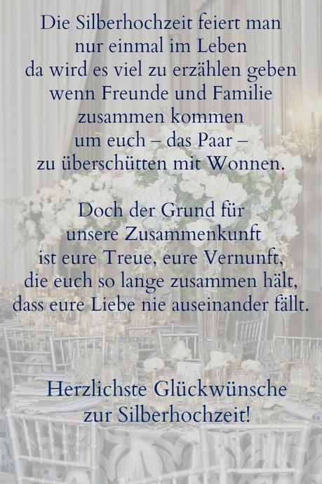 Gluckwunsche zur silbernen hochzeit lustig