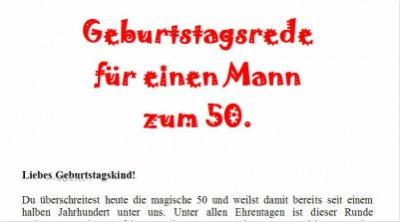 Geburtstagswunsche fur den 50 geburtstag