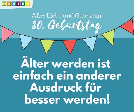 30 geburtstagbpruch