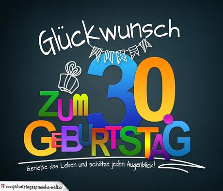 30 geburtstagbpruch