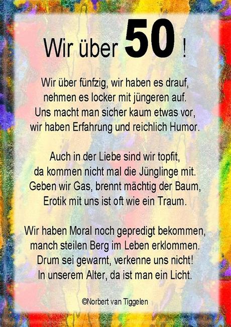 Spruche zum geburtstag 50 kostenlos