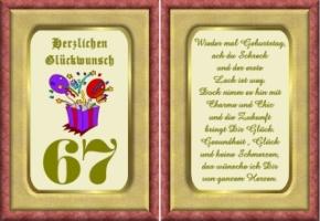 Geburtstagswunsche 67 witzig