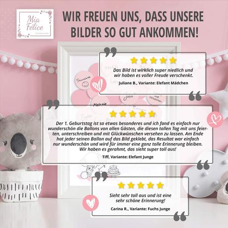 Schone texte zum ersten geburtstag